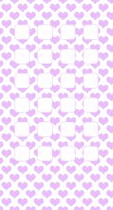 Koleksi christmas wallpaper iphone 8. Heart Pattern For Women Purple White Wallpaper Sc Iphone7plus