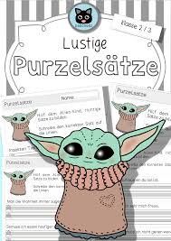 Helfen sie ihrem kind dabei! Purzelsatze Lustige Satzbauubungen Ab Klasse 2 Unterrichtsmaterial In Den Fachern Daz Daf Deutsch Unterrichtsmaterial Bucher Fur Kinder Erste Klasse