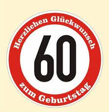 60 минут по горячим следам от 16.04.2021. Verkehrsschild 60 Geburtstag Aufkleber Verkehrszeichen Strassenschild Birthday Ebay