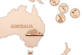 The provinces are malampa (capital. Wood Trick Weltkarte Sehr Gross Aus Holz 200 X 120 Cm 147 Teile Modelle Aus Holz