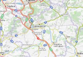 Today it is a fascinating dark tourism day trip from prague. Michelin Landkarte Theresienstadt Stadtplan Theresienstadt Viamichelin