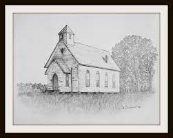 Image Result For Drawing Old Country Churches Old Country Churches Drawings Painting