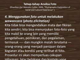 Bukti apes bisa terjadi kapan saja dan di mana saja. 4 Menggunakan Foto Untuk Melakukan Wawancara Photo Elicitation Ppt Download