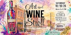 Art and Wine Stroll benefitting MillHouse McKinney