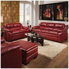 Simmons Skyline Cardinal Set Living Room Leather Leather Living Room Furniture Leather Living Room Set