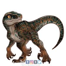 Raptor Squad Echo I Think Echo Has Some Of The Coolest Designs Out Of All The Raptors Those Teal Markings Over Th Dinosaur Photo Jurassic Park World Park Art