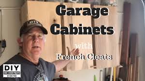 Like what you use to hang ikea cabinets. Cabinets For Garage With French Cleats Youtube