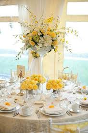 Yola S Yellow Wedding Wedding Table Settings Table Settings Table Decorations