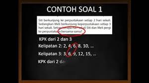 We did not find results for: Materi Dan Soal Latihan Kpk Dan Fpb Kelas 4 Sd Semester 1 Kurikulum 2013 Admin Sekolah