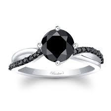 Barkev S Black Diamond Engagement Ring Bc 8077lbk Barkev S In 2021 Black Diamond Ring Engagement Black Diamond Engagement Big Engagement Rings