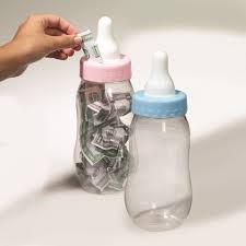 13 Big Large Jumbo Fillable Bottle Baby Shower Favors Decor Blue Pink Bank Girl Home Garden Com Party Favor Bags