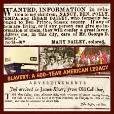 The 1619 Project And The 400 Year American Legacy Of Slavery Classroom Law Project