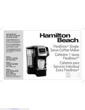 Multiple brew size options up to 14 oz. Hamilton Beach Flexbrew 49975 Manuals Manualslib