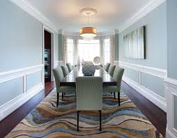 Just trying to think how to do a transition from chair rail to nothing, lol. Home Improvement Archives Dining Room Contemporary Wainscoting Styles Traditional Dining Rooms