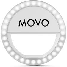 Movo Photo Prl 1 Clip On Mobile Selfie Ring Light Prl 1 B H