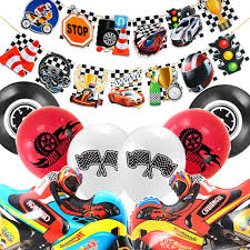 Maybe you would like to learn more about one of these? Birthday Party Decorations For Boys Racing Car Theme Party Supplies For Kids Adults With Banner Racing Latex Balloons Motorcycle Inflatable Balloon Boys Birthday Party Supplies Toys Games Party Supplies Kiririgardenhotel Com
