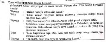 Check spelling or type a new query. Contoh Soal Mengubah Bentuk Teks Drama Ke Bentuk Narasi Dan Pembahasan Zuhri Indonesia