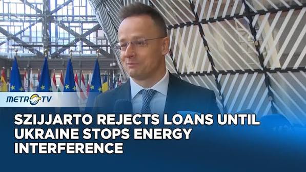 Hungary’s Szijjarto: No Loan or Sanctions Until Ukraine Stops Energy Disputes
