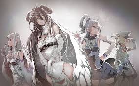 Black haired female anime character illustration, overlord, albedo (overlord). Overlord Anime Anime Girls Albedo Overlord Hd Wallpaper Wallpaperbetter