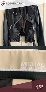 Michael Kors Leather Moto Jacket Black Leather Motorcycle Jacket Leather Jacket Brands Olive Green Leather Jacket