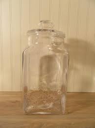 Download Large Store Glass Display Jar With Lid Scarborough Co Very Nice Condition Solid Weighty Jar Glass Lidded