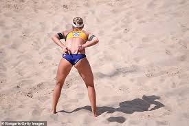 From the norwegian beach handball team to the german gymnastics olympic team, women athletes around the world are fighting the uniform status quo, choosing what they want to wear during competition. Bikini Ban Sparks Volleyball Boycott German Duo Refuse To Take Part In Qatar Games Over Uniforms Daily Mail Online