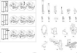 With ikea's pax system wardrobe, you can tailor made with the color, style, doors, and the interiors to get your clothes organised. Ikea Leksvik Wardrobe W 2doors Assembly Instruction