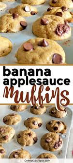 Pin By Zaire Store On Healthy Mini Muffins In 2020 Mini Banana Muffins Banana Muffin Recipe Banana Applesauce Muffins