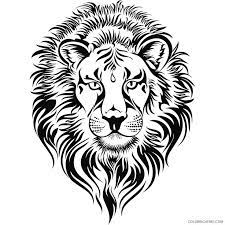 I like cute lion coloring pages because of it looks funny.in this post we have provided you lion king coloring pages printable for kids, adults and preschoolers and these coloring pages are easy to print. Lion Head Coloring Pages Fierce Lion Lions Head Printable Coloring4free Coloring4free Com