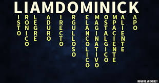 Que Significa Liam Dominick
