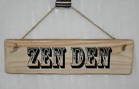 This rustic door sign is 35cm x 10cm and handpainted on recycled natural wood which gives it a beautiful rustic and. Zen Den Shed Sign Plaque Door Garage Workshop Cave Wood Rustic Home Office Decor 6 95 Picclick Uk