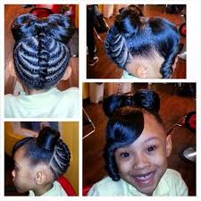 With braids you can choose to form cornrows which are. Little Black Girl Hairstyles 30 Stunning Kids Hairstyles