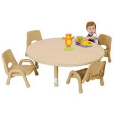 Nature Color Toddler Round Tables 32 Seats 4 Kids Table And Chairs Toddler Table Toddler Table And Chairs