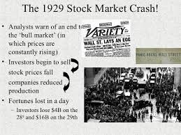 The crash of 1929 did not cause the depression, but it signaled the beginning of the depression. Causes Of The Great Depression Powerpoint
