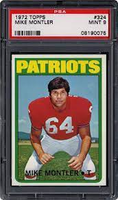 He and fellow linebackers mike curtis and ray may anchored a unit that was one of the nfl's best in defending against the run; 1972 Topps Mike Montler Psa Cardfacts
