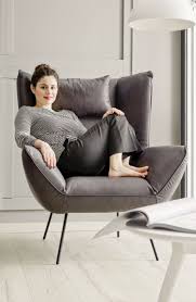Evy Hochlehner Sessel Samt Stone Lounge Sessel Wohnzimmer Sessel Samt Sessel