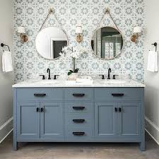 Amazing gallery of interior design and decorating ideas of bathroom accent walls in bathrooms by elite interior designers. Blue Mosaic Bathroom Accent Wall Tiles Design Ideas