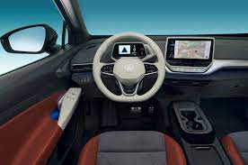 On the outside, clean aerodynamic plus, with the absence of a combustion engine, the interior cabin space is maximized even more. Production Spec Volkswagen Id 4 Electric Suv Revealed India Bound In 2022 Autocar India