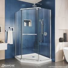 Small shower enclosures slot into smaller bathrooms perfectly, and being small certainly doesn't make them any less stylish. Dreamline Shower Enclosures Glass Shower Enclosures Shower Enclosure Parts Dreamline