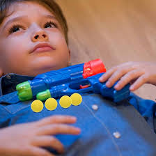 VICASKY Rounds Refill Pack Balls 36pcs Foam Bullets Ball Soft Foam Balls  Replacement Soft Eva Ball for Refills Yellow : Amazon.co.uk: Toys & Games