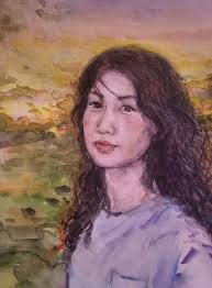 Self portrait Poster colour