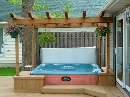 This is such a cool idea for a hot tub. 25 Easy Diy Hot Tub Surround Ideas On A Budget To Copy