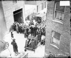 Valentine's day massacre takes place in a chicago garage where seven rivals of al capone's gang are gunned down. St Valentine S Day Massacre