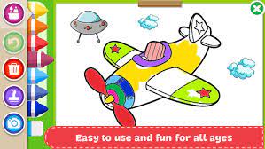 Coloring Book Kids Paint Apps On