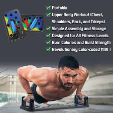 Coolfit Push Up Board 9 In 1 Body Building Home Comprehensive Fitness Exercise Equipment Fodable Adjustable Push Up Stands In 2020 Strength And Conditioning Workouts Roller Workout Home Workout Equipment