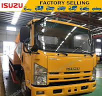 Dongfeng Isuzu 4*4 Flatbad Truck Tow Truck 4, 5ton Street ...