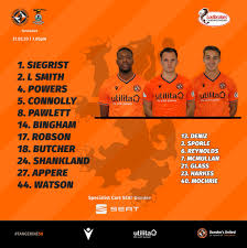 Originally as dundee hibernian,2 the club changed to the present name in 1923.3. Dundee United Fc On Twitter Dufc Teamnews Louis Appere Comes Back Into Sxi Harkes Drops To The Bench Rakish Bingham Makes His Home Debut Lawrence Shankland Has Scored Five Goals In Two