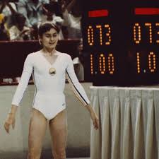 Nadia comaneci rom floor event final 1980 moscow rare. Gymnastics 1980 Exhibition Women S Floor Exercise Rom Nadia Comaneci With Jim Mckay Imasportsphile
