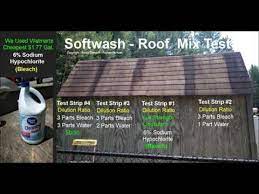 No Pressure Roof Cleaning Chemicals Roof Cleaning Cleaning Chemicals Cleaning Gutters