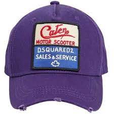 Designer Clothes Shoes Bags For Women Ssense Baseball Hats Dsquared2 Purple Hats